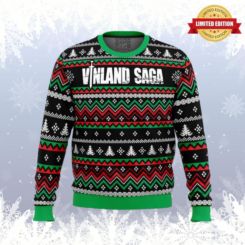 Viking Ship Vinland Saga Ugly Sweaters For Men Women