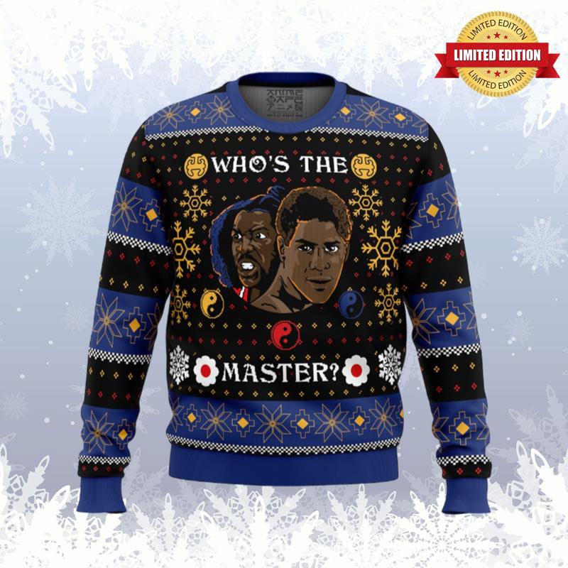 Whose The Master The Last Dragon Ugly Sweaters For Men Women