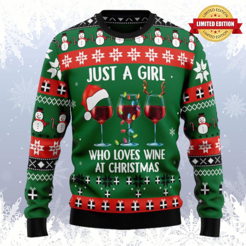 Wine Xmas Ugly Sweaters For Men Women