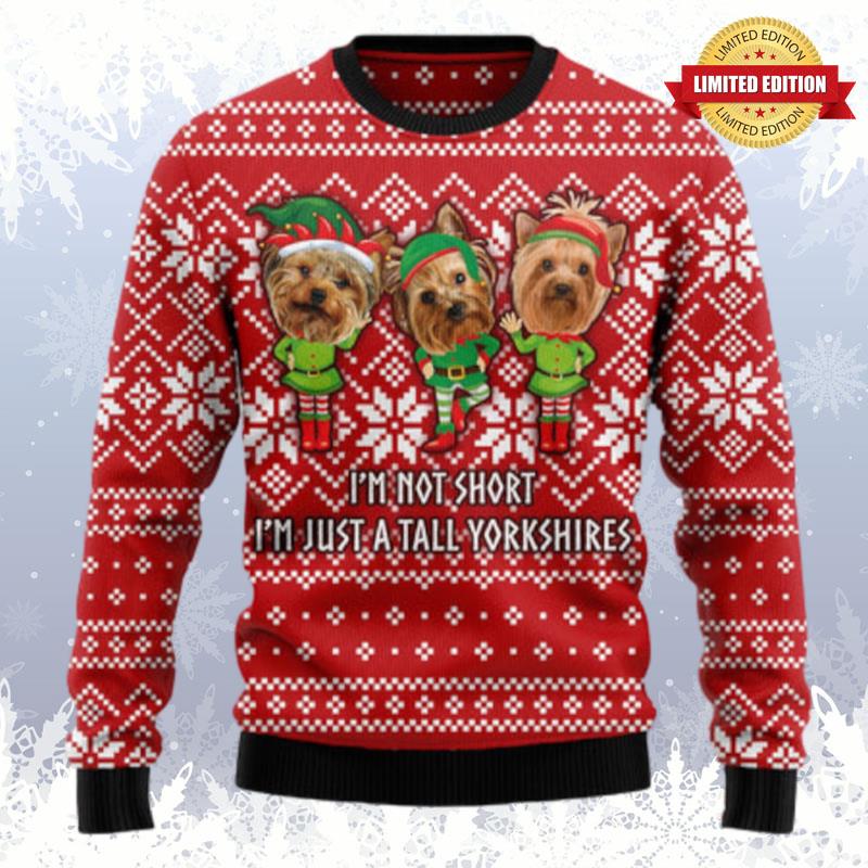 Yorkie Not Short Ugly Sweaters For Men Women