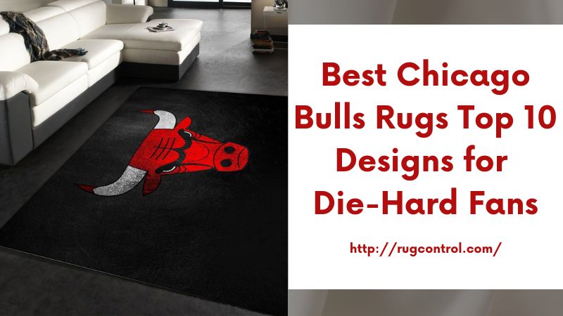 Best Chicago Bulls Rugs Top 10 Designs for Die-Hard Fans