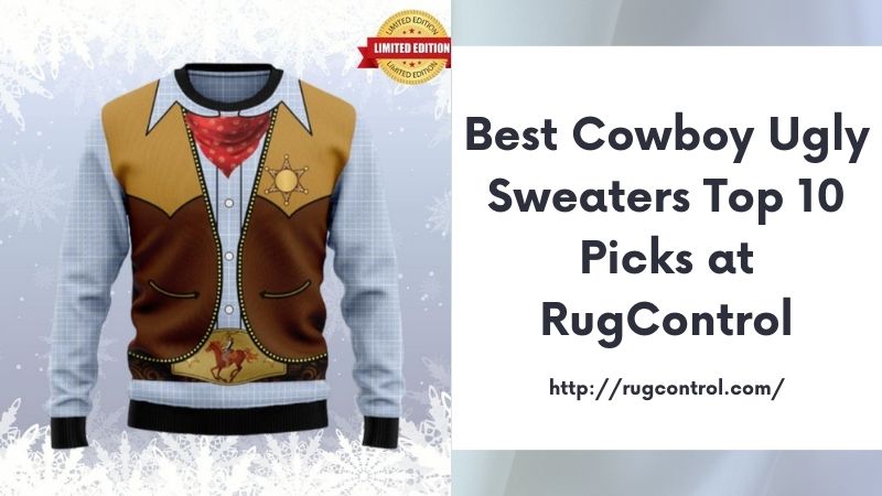 Best Cowboy Ugly Sweaters Top 10 Picks at RugControl