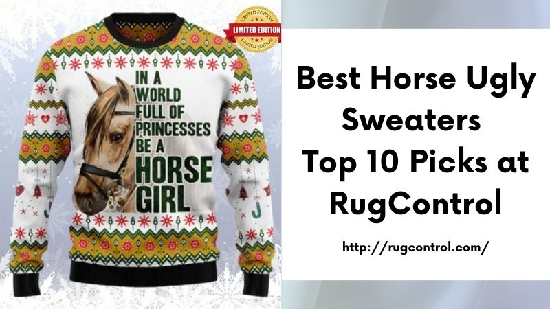 Best Horse Ugly Sweaters Top 10 Picks at RugControl