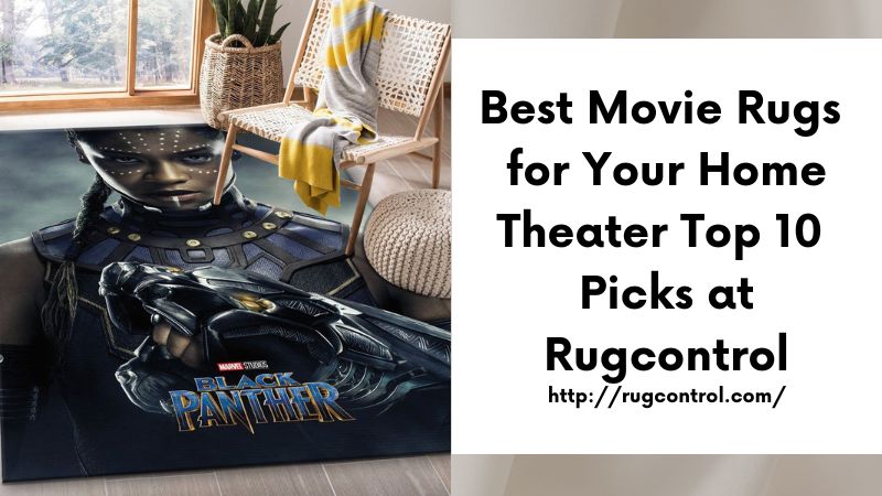 Best Movie Rugs for Your Home Theater Top 10 Picks at Rugcontrol