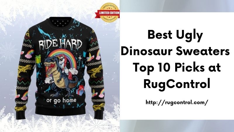 Best Ugly Dinosaur Sweaters Top 10 Picks at RugControl