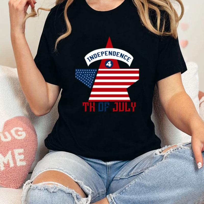 America Star 4Th July Unisex Shirts