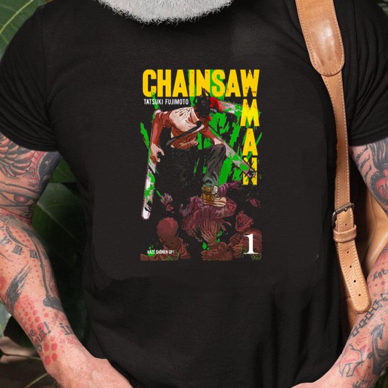 Anime Design Chainsaw Man Unisex Shirts