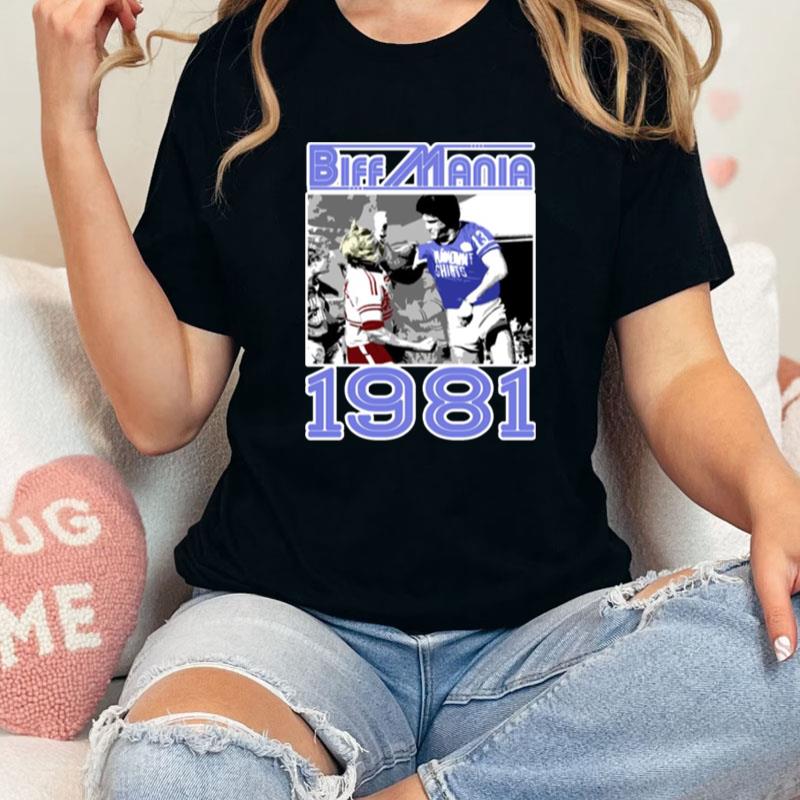 Biff Mania 1981 Rugby Unisex Shirts