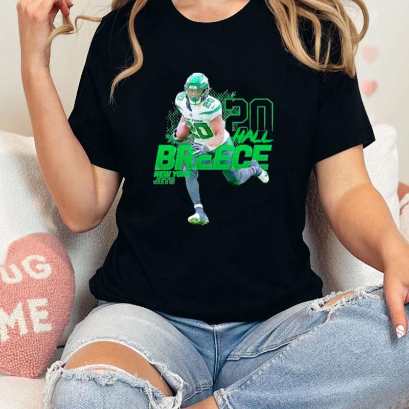 Breece Hall New York Jets Number 20 Football Player Unisex Shirts