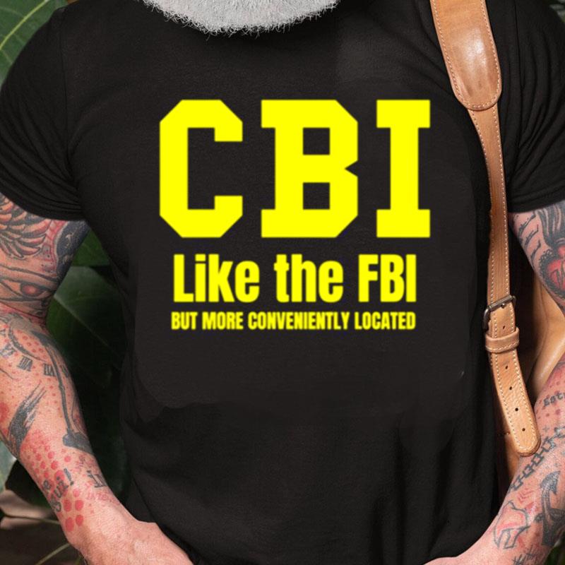 Cbi Like The Fbi The Mentalist Tv Show Unisex Shirts