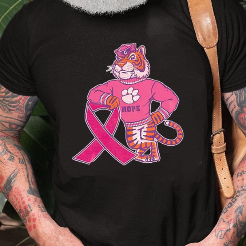 Clemson Tigers Hope Breast Cancer Unisex Shirts