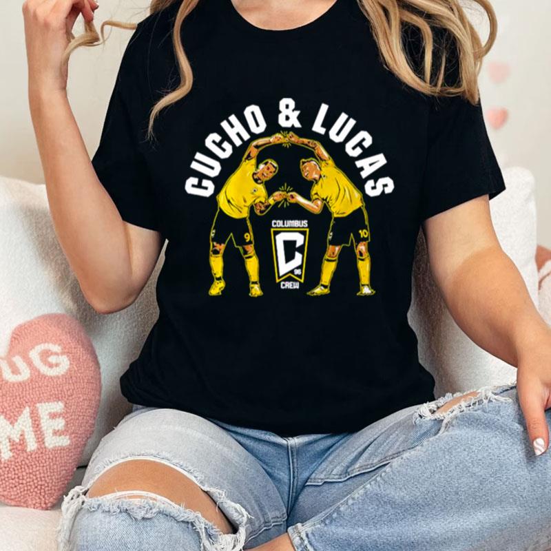 Columbus Crew Cucho Hernández And Lucas Zelarayán Unisex Shirts