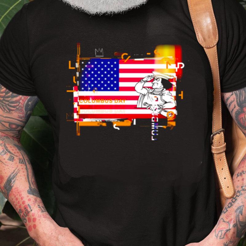 Columbus Day Usa Flag Unisex Shirts