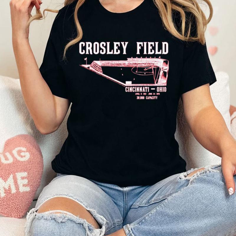 Crosley Field Cincinnati Ohio Unisex Shirts