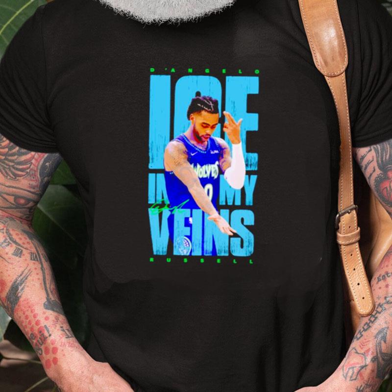 Dangelo Russell Ice In My Viens Minnesota Timberwolv Unisex Shirts