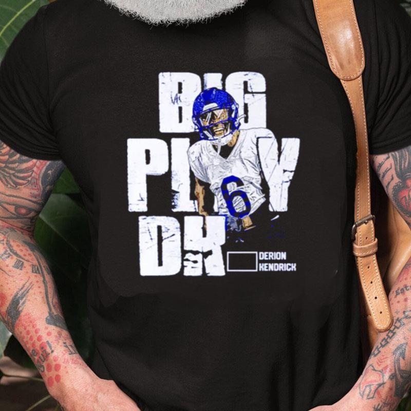 Derion Kendrick Los Angeles Rams Big Play Unisex Shirts