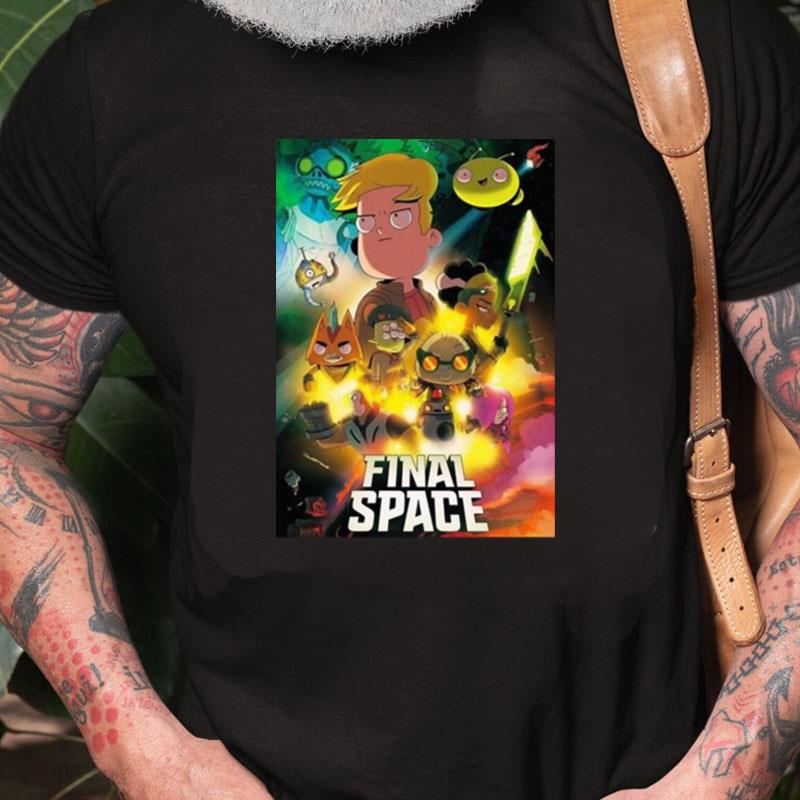 Friends United Graphic Final Space Unisex Shirts