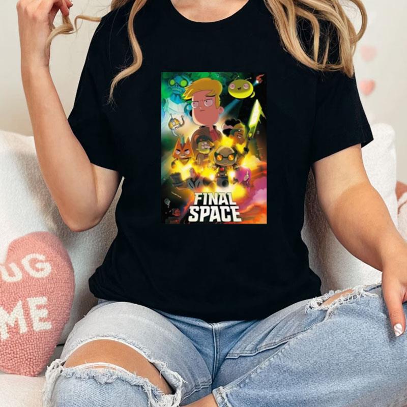 Friends United Graphic Final Space Unisex Shirts