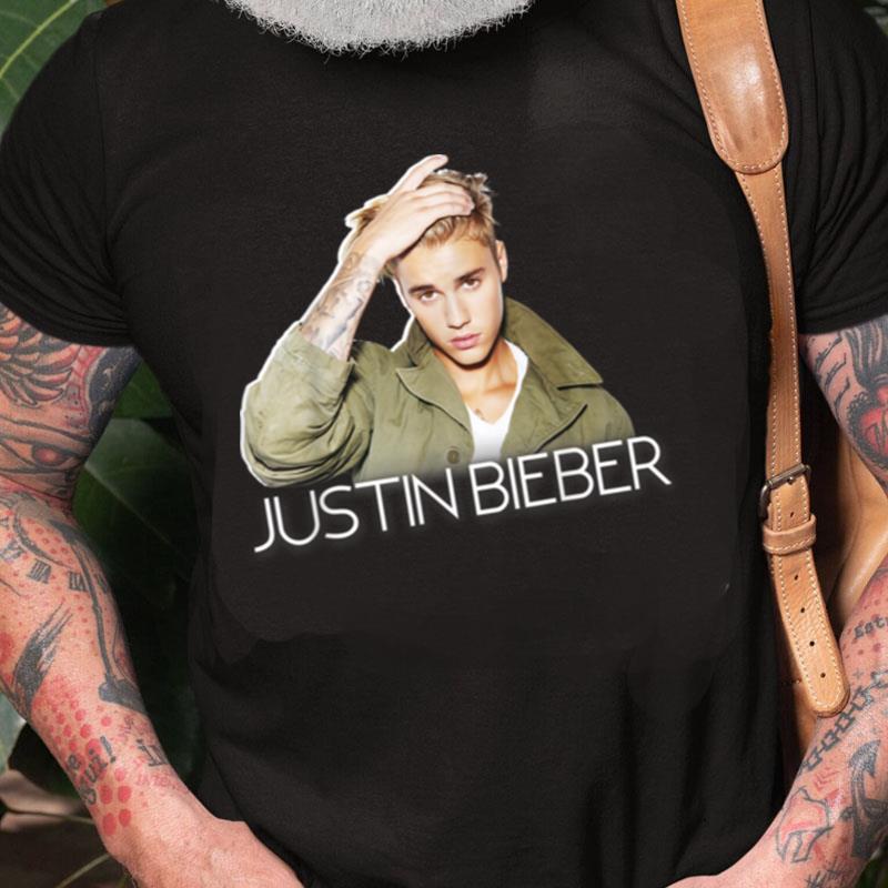 Justin Bieber Official Cut Out Jacket Unisex Shirts