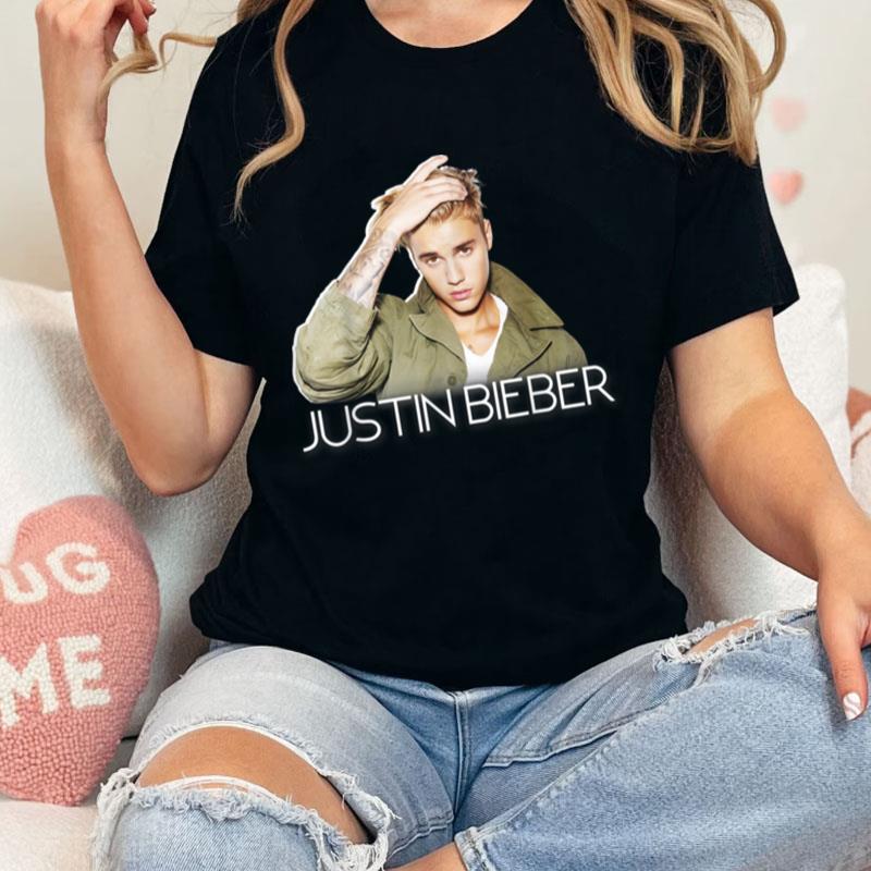 Justin Bieber Official Cut Out Jacket Unisex Shirts