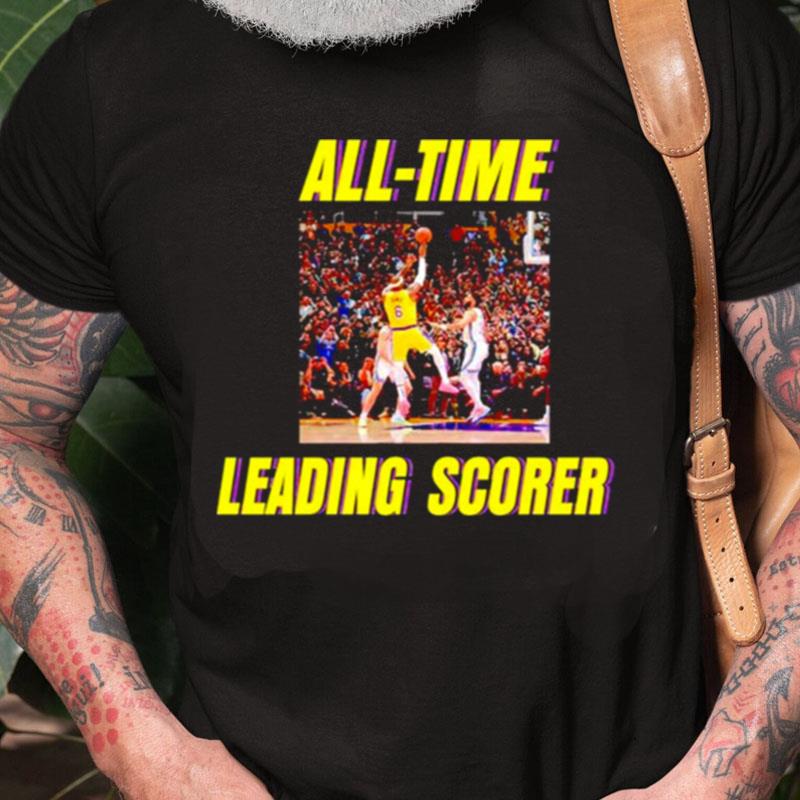 Lebron James La Lakers All Time Leading Scorer Unisex Shirts