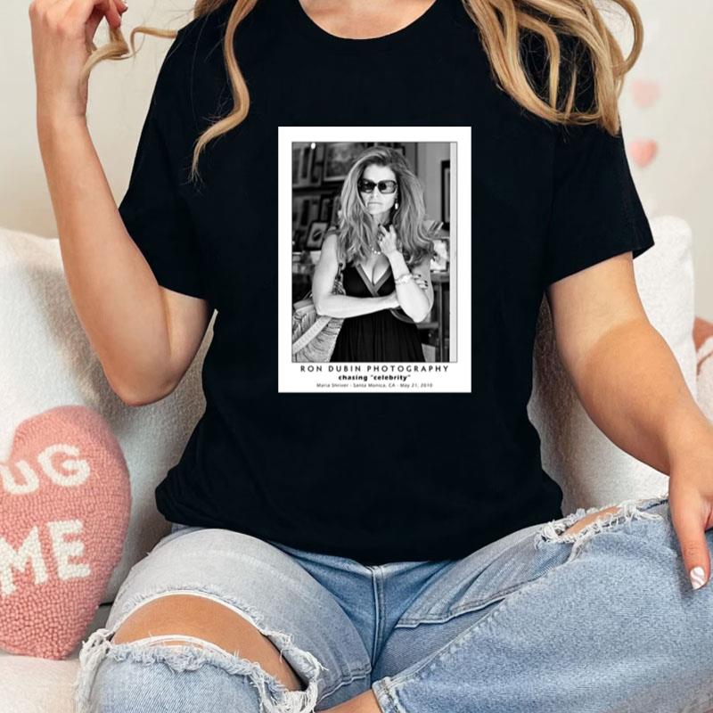 Maria Shriver Subtle Beauty Photographic Design Unisex Shirts