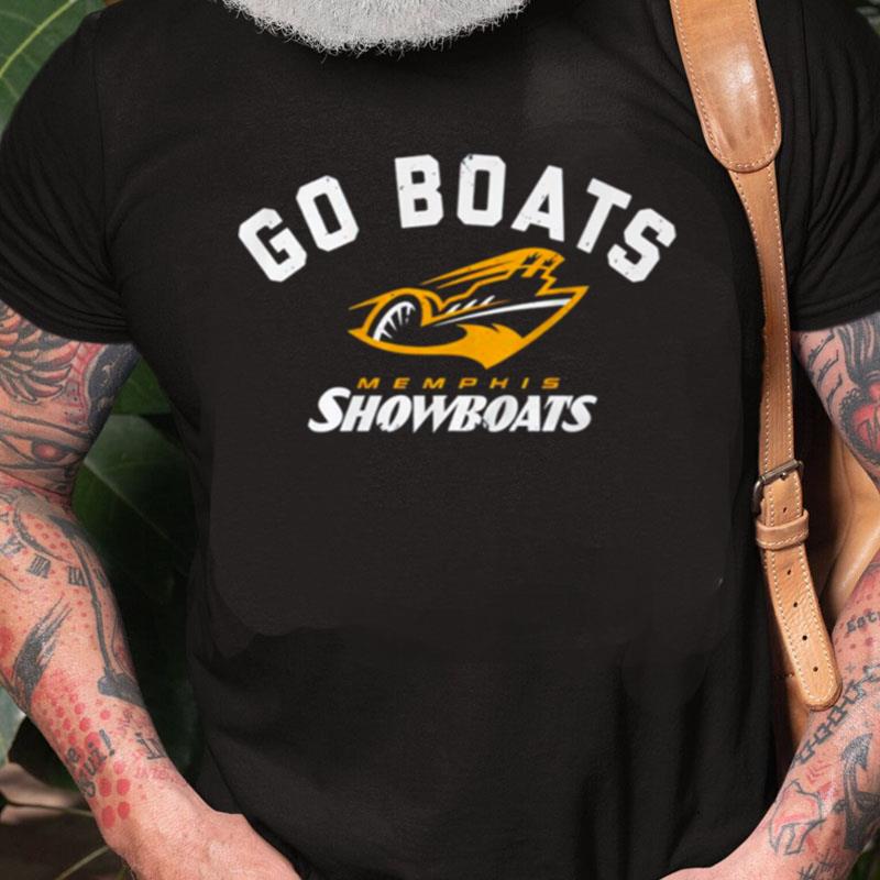 Memphis Showboats Go Boats Unisex Shirts