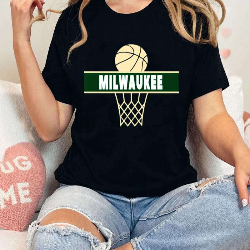 Milwaukee Net Basketball Milwaukee Bucks Unisex Shirts