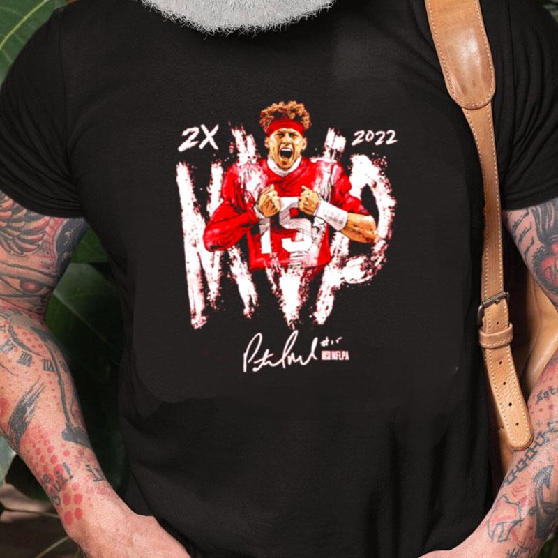 Patrick Mahomes Ii Kansas City 2X Mvp Signature Unisex Shirts