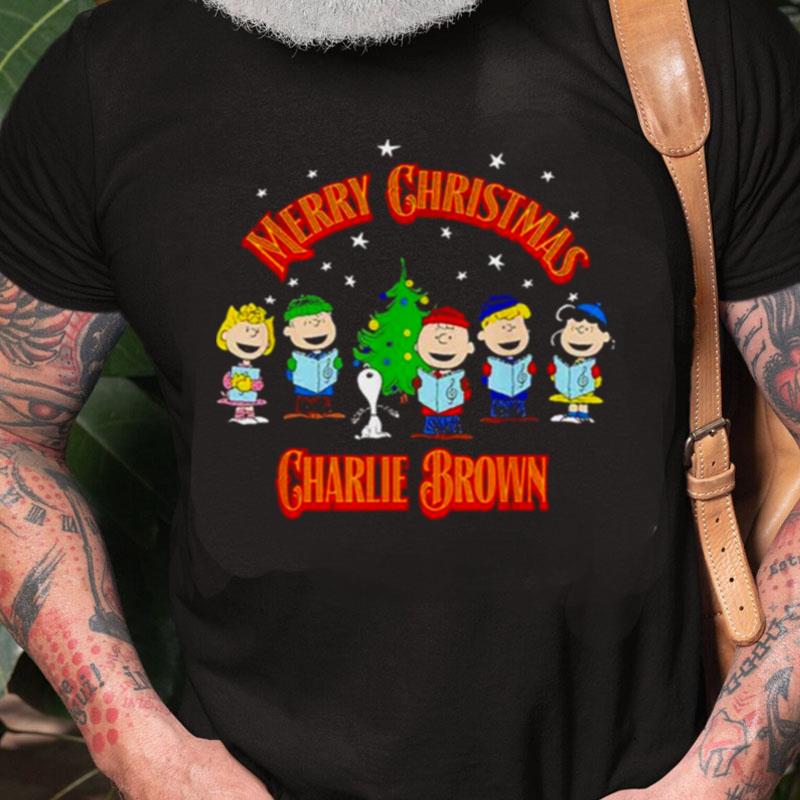 Peanuts Holiday Charlie Brown Merry Christmas Unisex Shirts