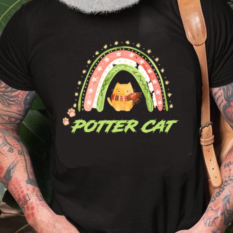 Potter Cats Cute Harry Pawter Kitten Gift For Cat Lovers Classic Unisex Shirts