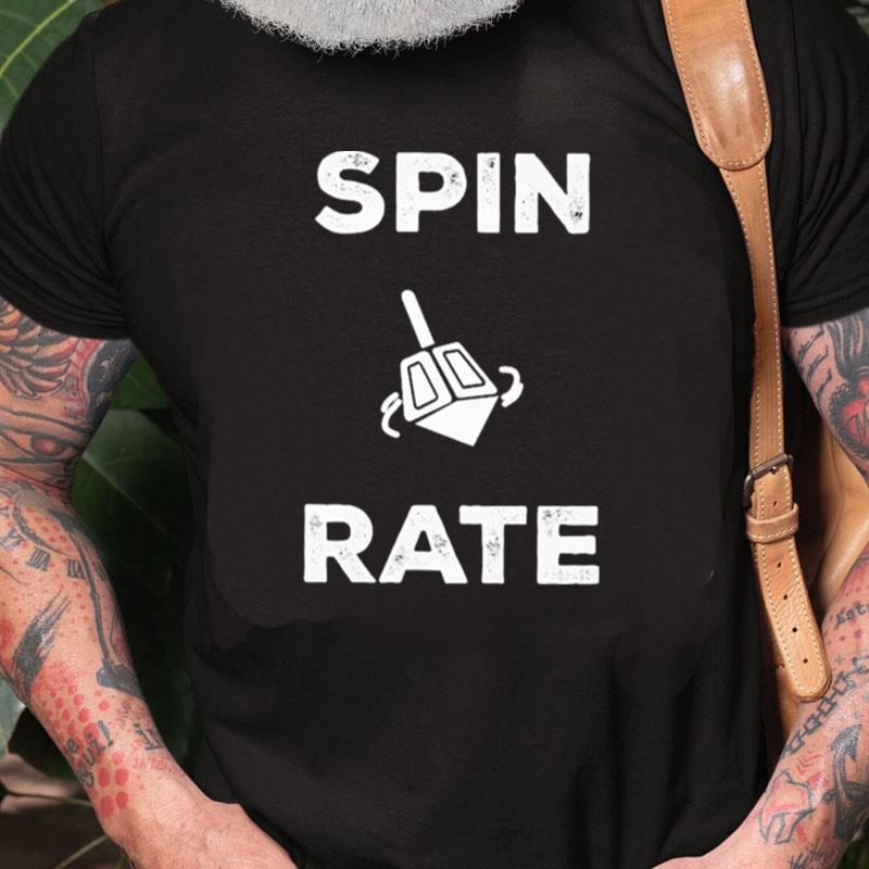 Rob Bradford Spin Rate Israel Baseball Unisex Shirts