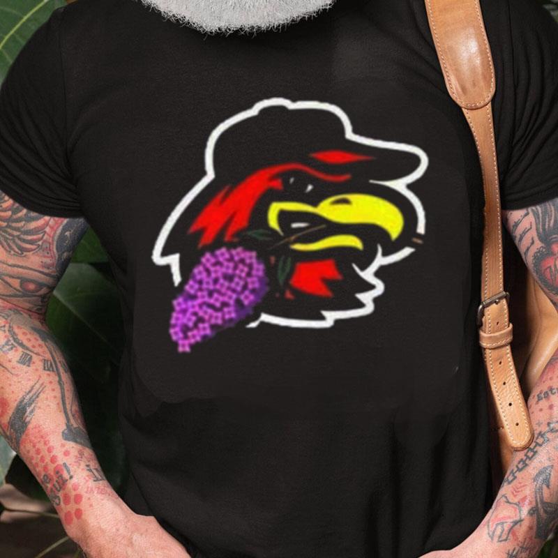 Rochester Red Wings Spikes With Lilac Unisex Shirts