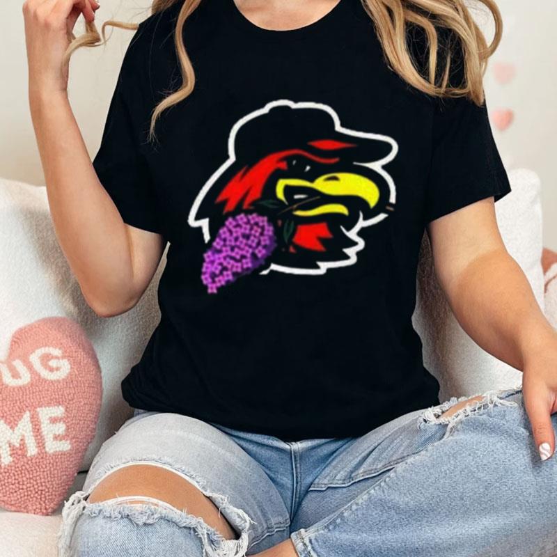 Rochester Red Wings Spikes With Lilac Unisex Shirts