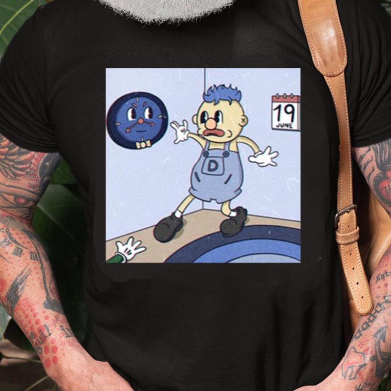 Rubberhose Art Dont Hug Me. I'm Scared Unisex Shirts