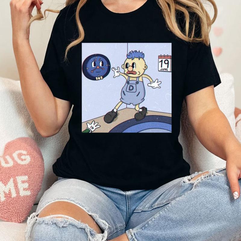 Rubberhose Art Dont Hug Me. I'm Scared Unisex Shirts