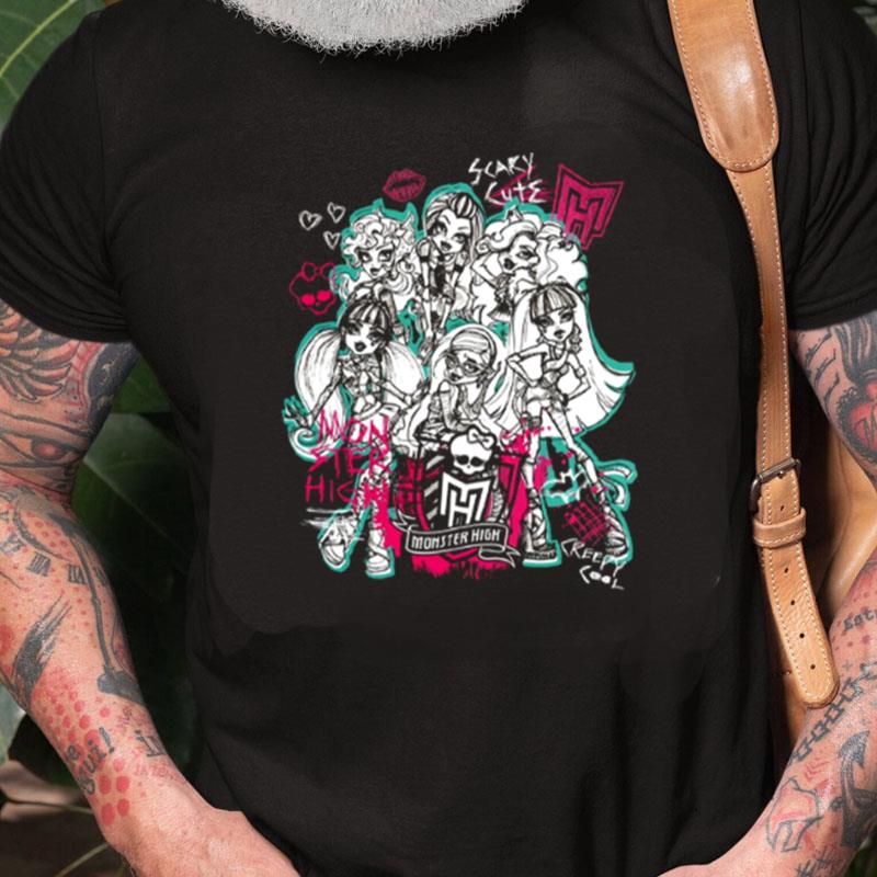 Scary Cute Monster High Unisex Shirts