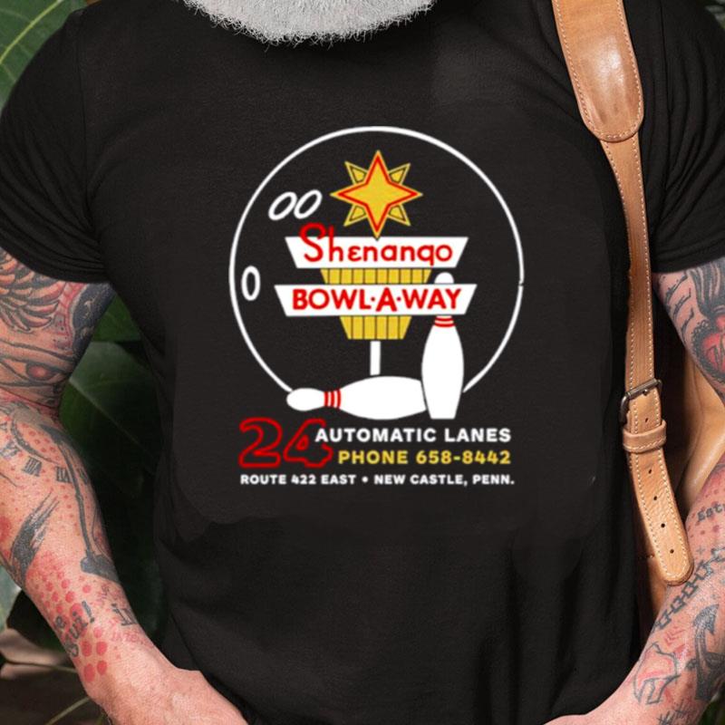 Shenango Bowl A Way New Castle Penn Bowling Alley Unisex Shirts