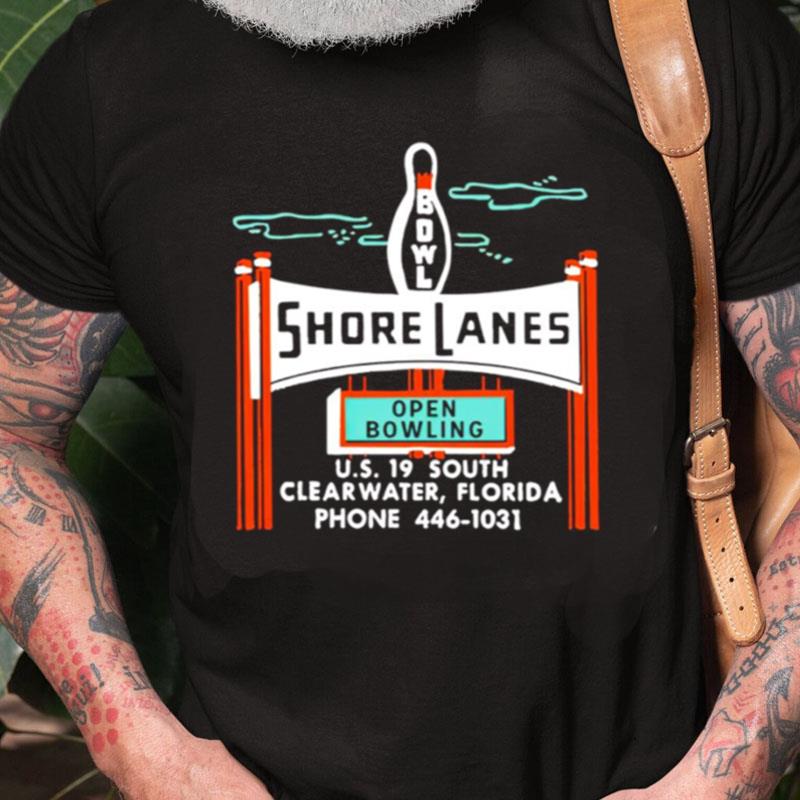 Shore Lanes Open Bowling Clearwater Unisex Shirts