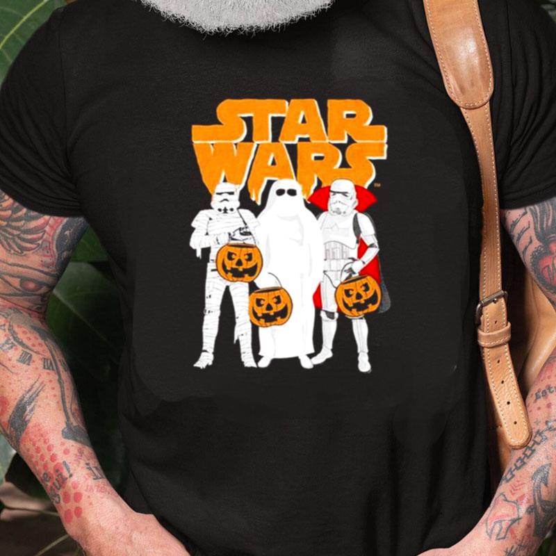 Star Wars Trick Or Trea Unisex Shirts