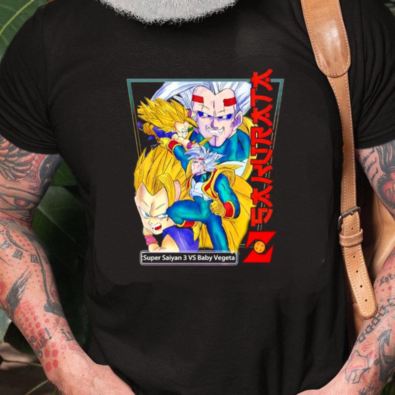 Super Saiyan 3 Vs Baby Vegeta Unisex Shirts