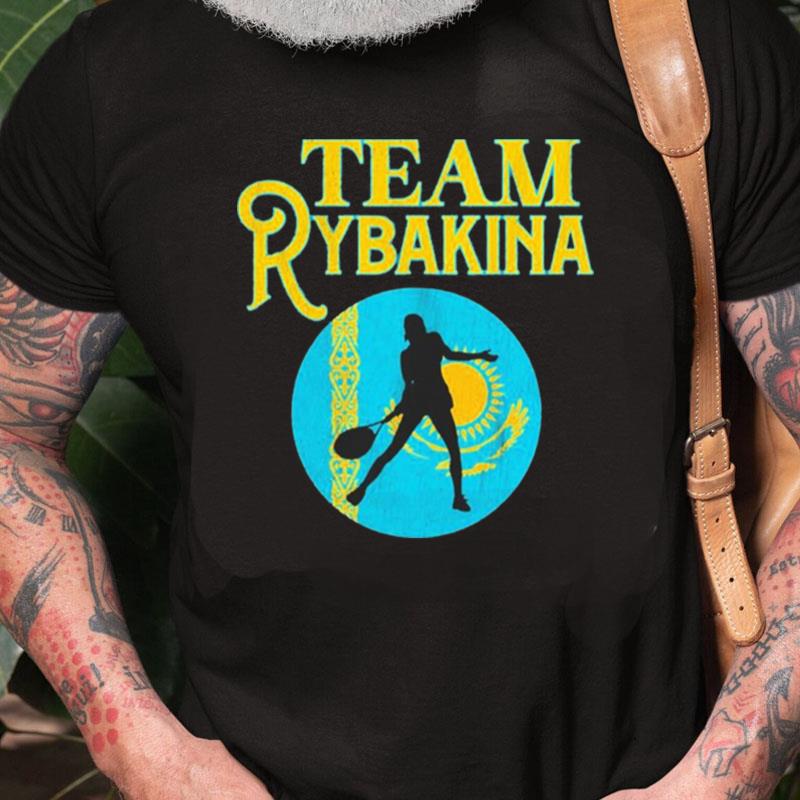 Team Rybakina Tennis Player Unisex Shirts