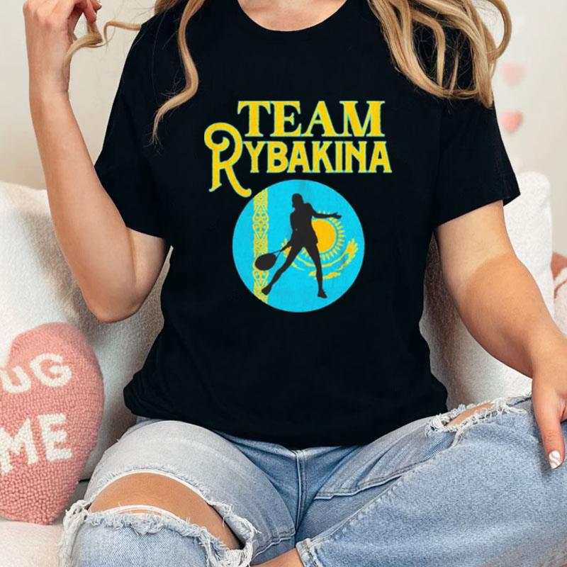 Team Rybakina Tennis Player Unisex Shirts