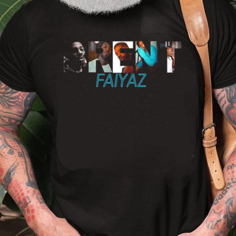 Text Art Orignal Design Brent Faiyaz Unisex Shirts