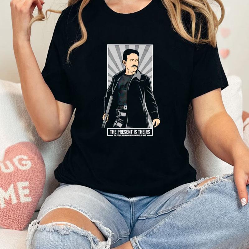 The Tesla Matrix The Present Is Theirs Unisex Shirts