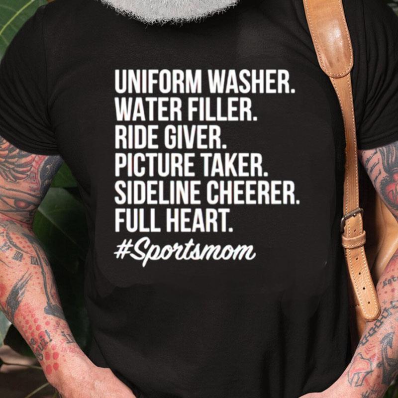 Uniform Washer Water Filler Ride Giver Unisex Shirts