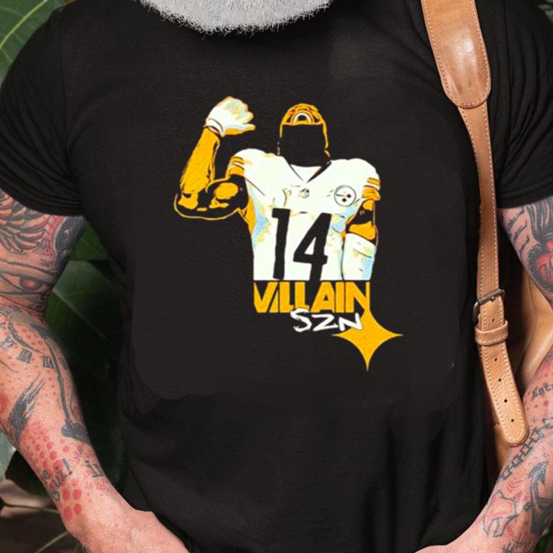 Villain Szn George Pickens Pittsburgh Steelers Unisex Shirts