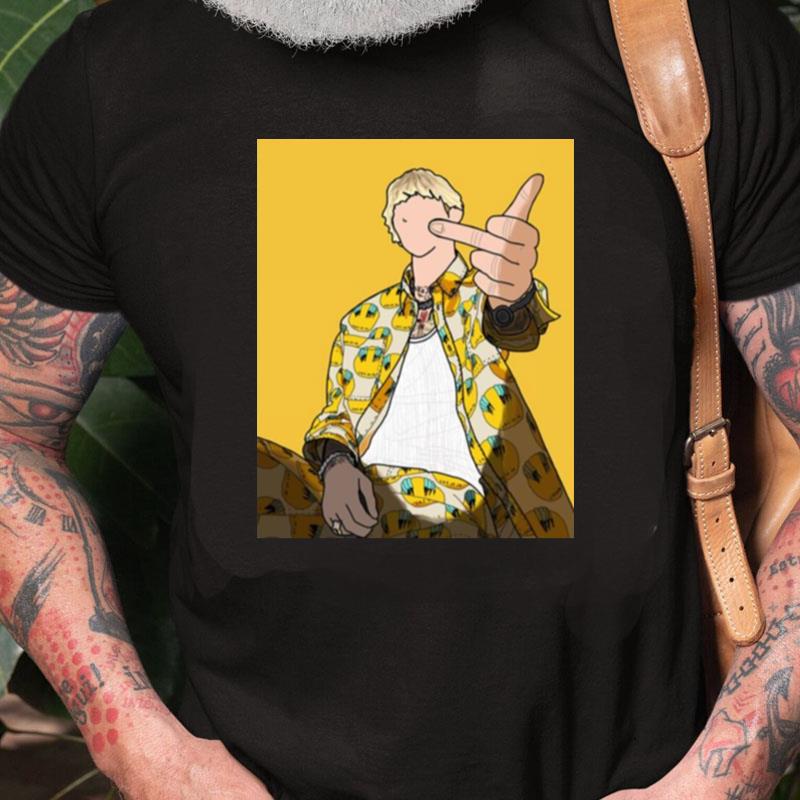 Yellow Art Machine Gun Kelly Mgk Unisex Shirts