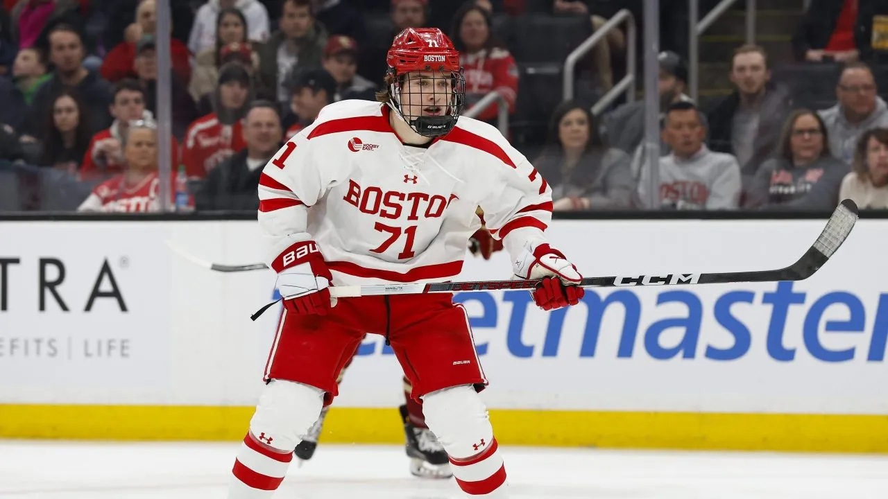 BU-Northeastern Beanpot Final Showcases NHL's Top Prospect