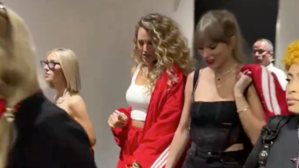 Taylor Swift Makes Grand Entrance at Super Bowl Alongside Blake Lively and Ice Spice